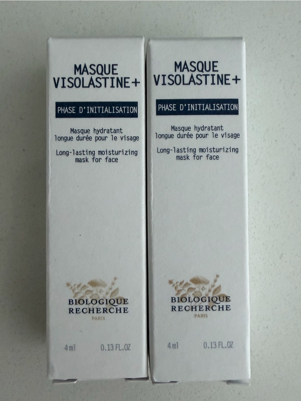 Biologique Recherche Masque Visoastine+ Facial Mask Duo - White